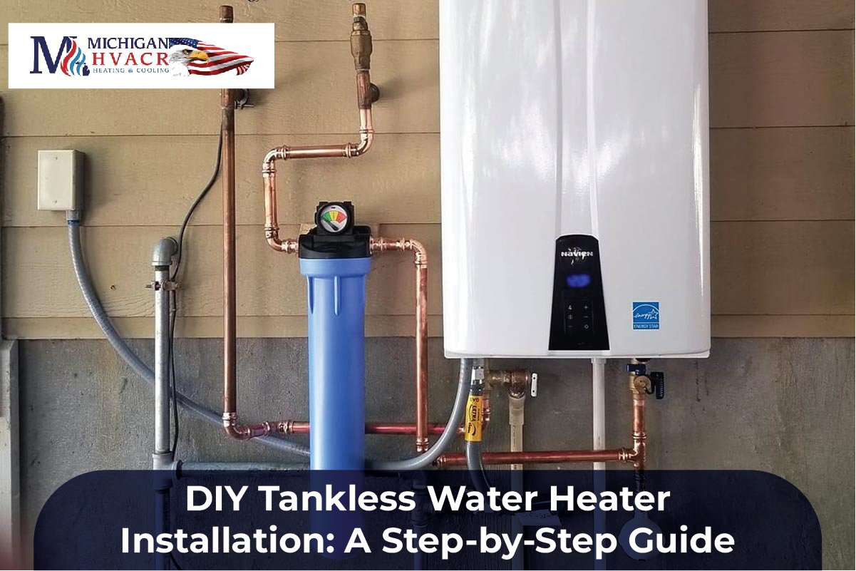 DIY tankless water heater installation